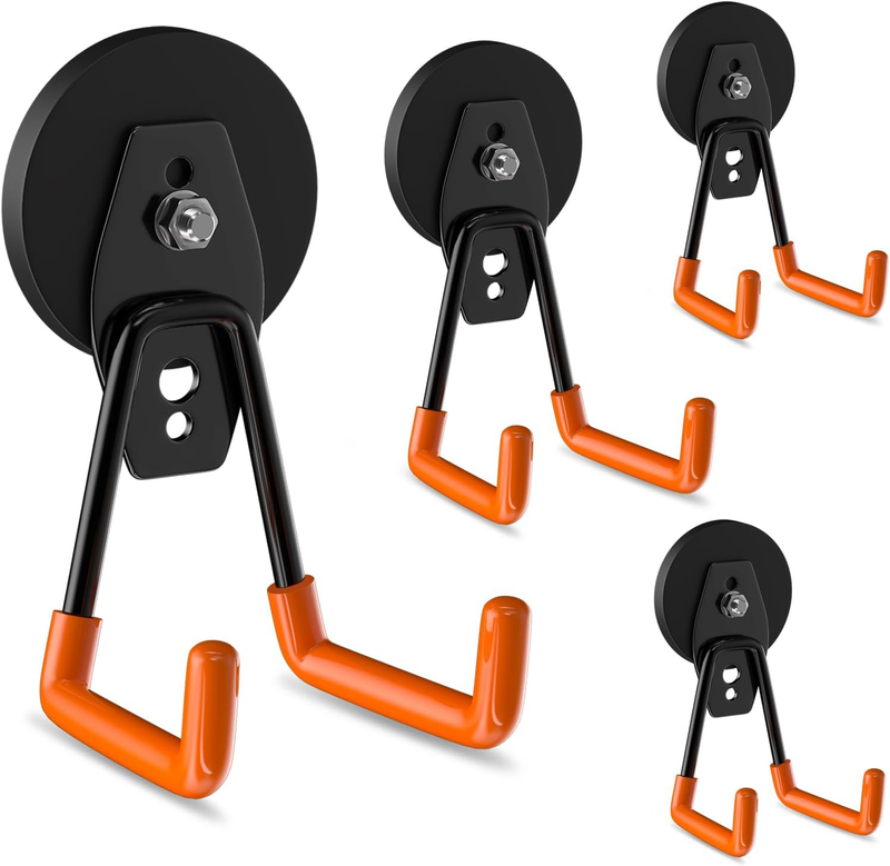 Strong Magnetic Hooks Heavy Duty 4 Pack Garage Hooks Heavy Duty Rare Earth Magne