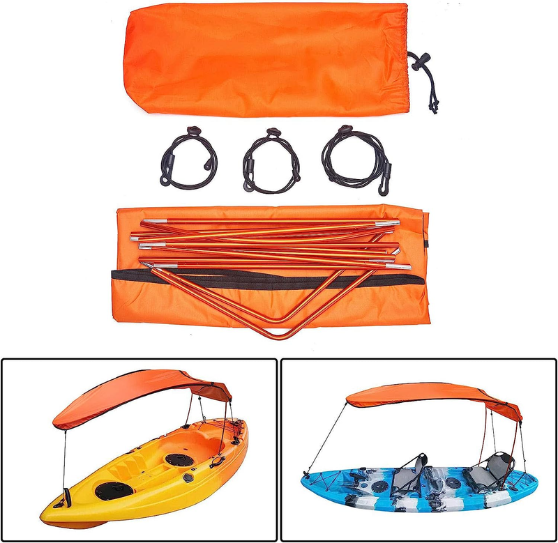 Kayak Canopy Kayak Sun Shade Umbrella, Durable Kayak Accessories Kayak Bimini To