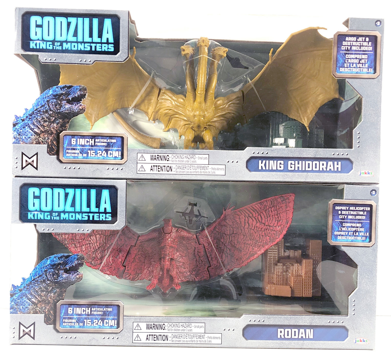 King Ghidorah + Rodan 6