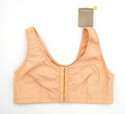 Amoena Frances SB Wire-free Front-Closure Bra Size S C/D NEW