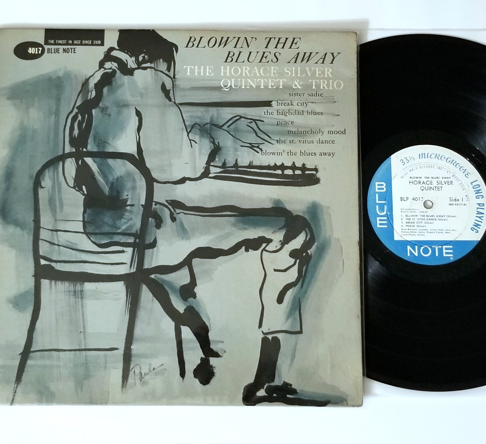 HORACE SILVER QUINTET BLOWIN THE BLUES AWAY LP BLUE NOTE