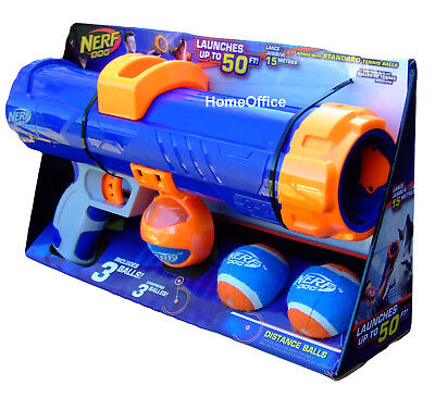 Nerf Gun Dog Tennis Ball Launcher Blaster Includes