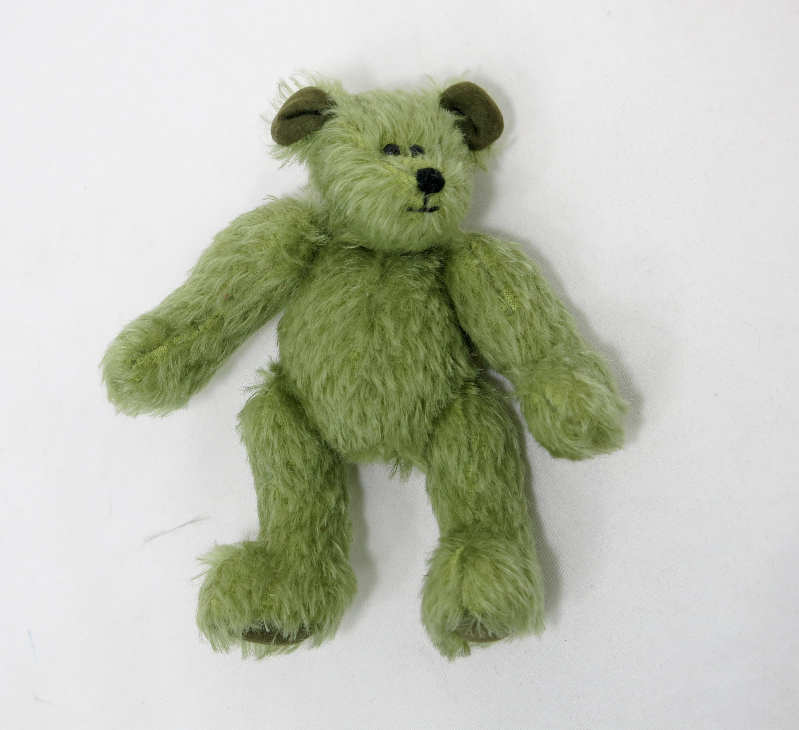 Wonderful  Little Green Mohair Teddy Bear by Boo Bears  6