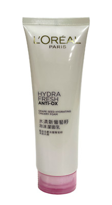 L'Oreal Hydra Fresh Anti-Ox Grape Seed Hydrating Creamy Foam (125ml) NEW