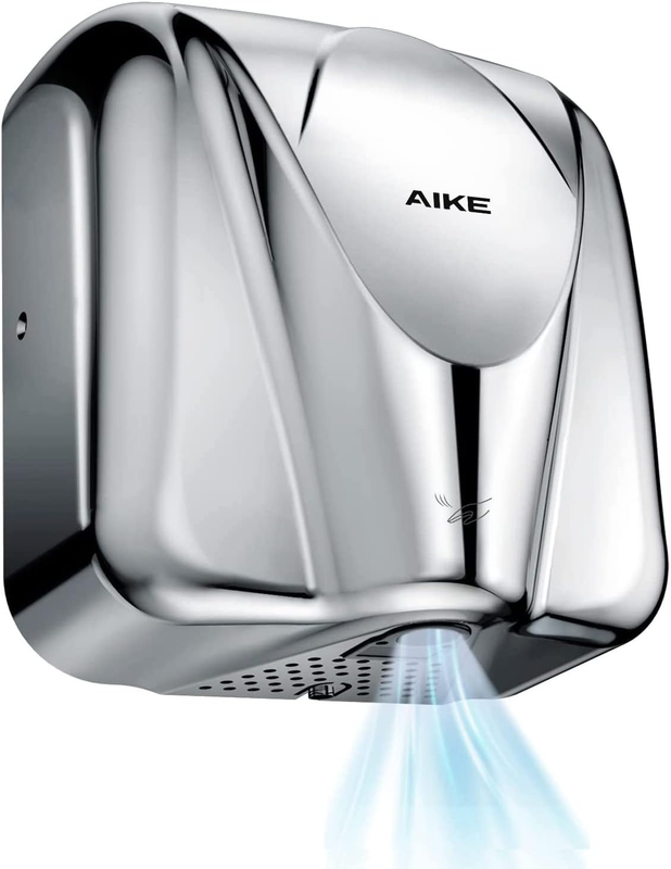 Heavy Duty Polished Stainless Steel Automatic Commercial Hand Dryer High Speed