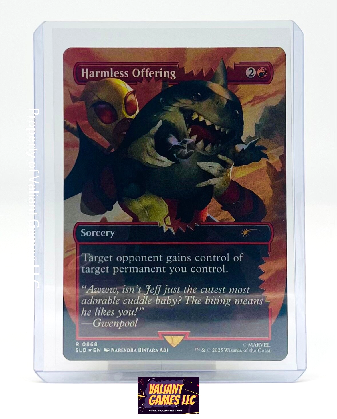 【MTG】Secret Lair Marvel’s Deadpool Foil① Secret Lair x Marvel's Deadpool | Secret Lair