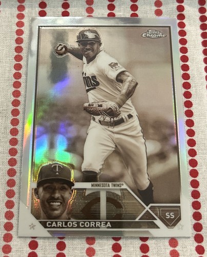 2023 Topps Chrome - Sepia Refractor - Carlos Correa