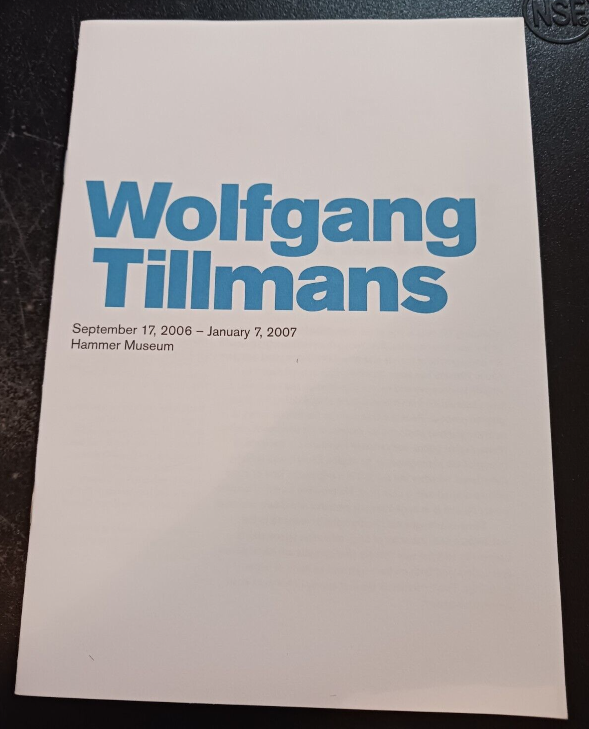 アート・デザイン・音楽 Wolfgang Tillmans Manual Wolfgang Tillmans: Manual by Wolfgang Tillmans (2007