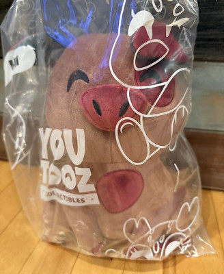 New YouTooz Hazbin Hotel Fat Nuggets Pig 9'' Plush Figure Helluva Boss VivziePop
