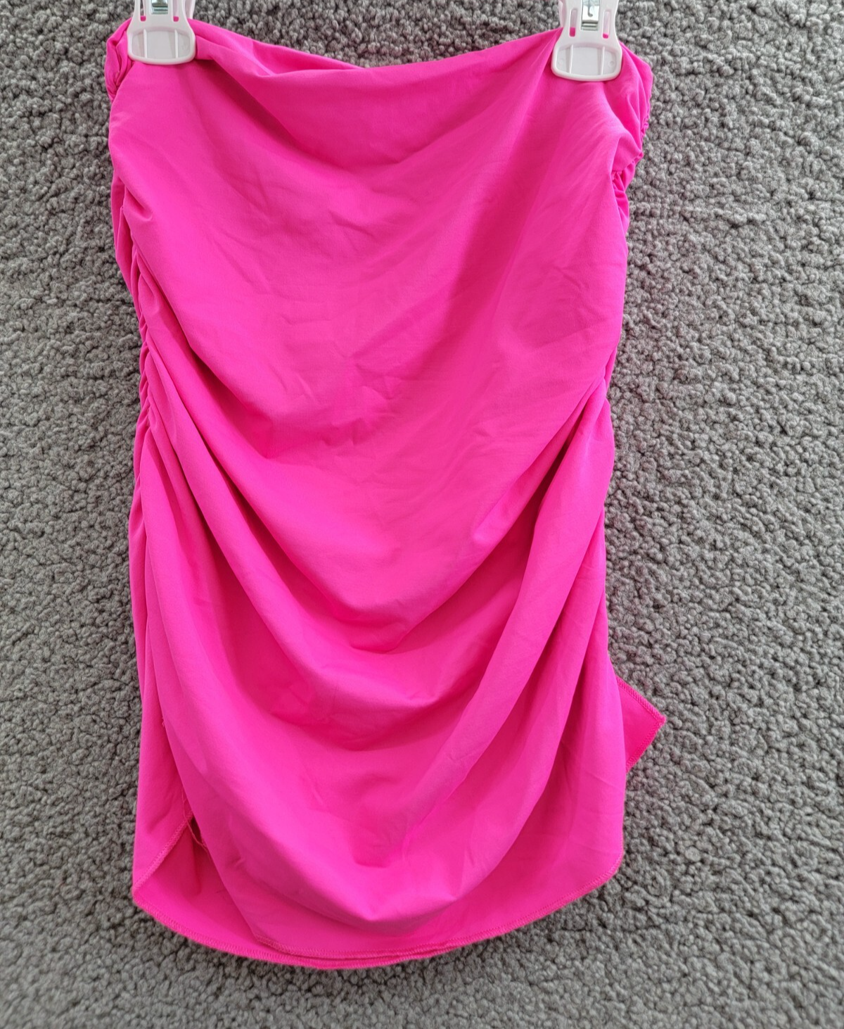 BECCA It's A Wrap Convertible Top to Skirt Cover Up Women's S Pink Glow Solid - Picture 8 of 15