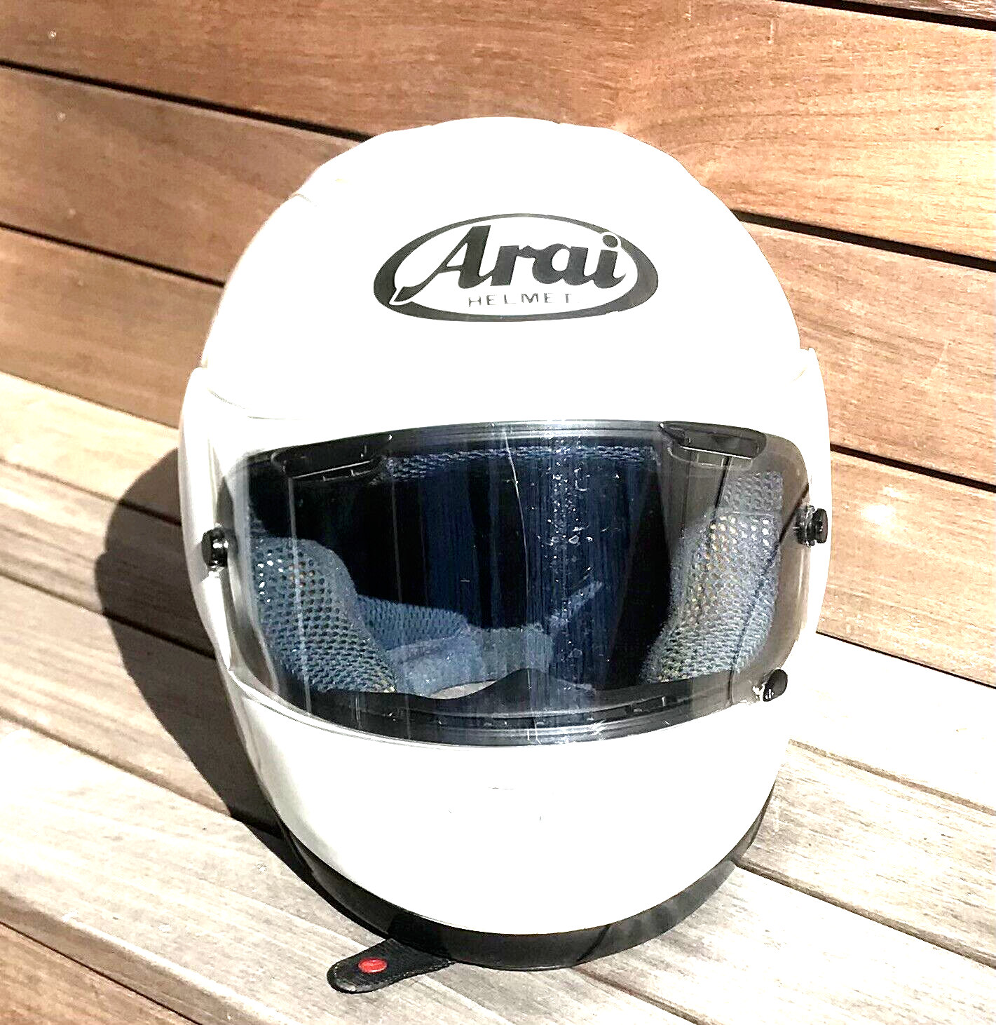 Arai Full face Helmet CLC RX-7RR3 RIII DOT SNELL WHITE Size Arai Full face Helmet CLC RX-7RR3 RIII DOT SNELL WHITE Size