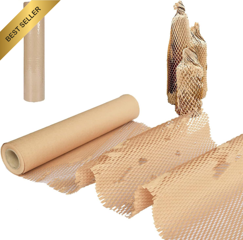 Honeycomb Packing Paper,30 Cm X 50M Bubble Cushioning Wrap for Moving,Products &