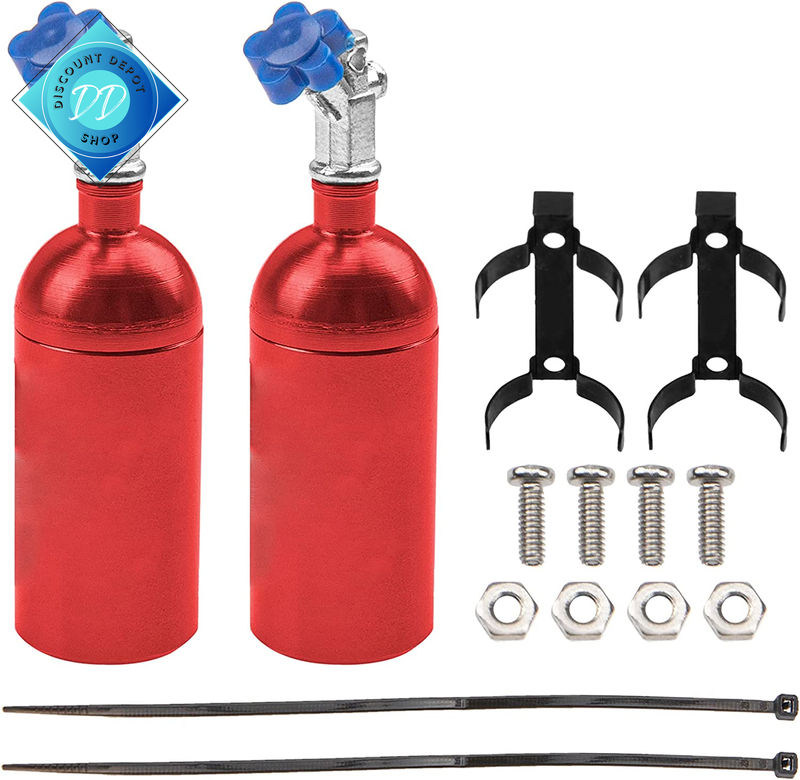 2Pack Vgoohobby Simulation Nitrogen Bottle Decoration Part Accessory