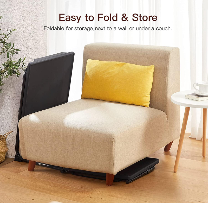 Amada TV Tray Table, Tv Dinner Tray with Storage Bag and 6 Heights & 3 Tilt Angl
