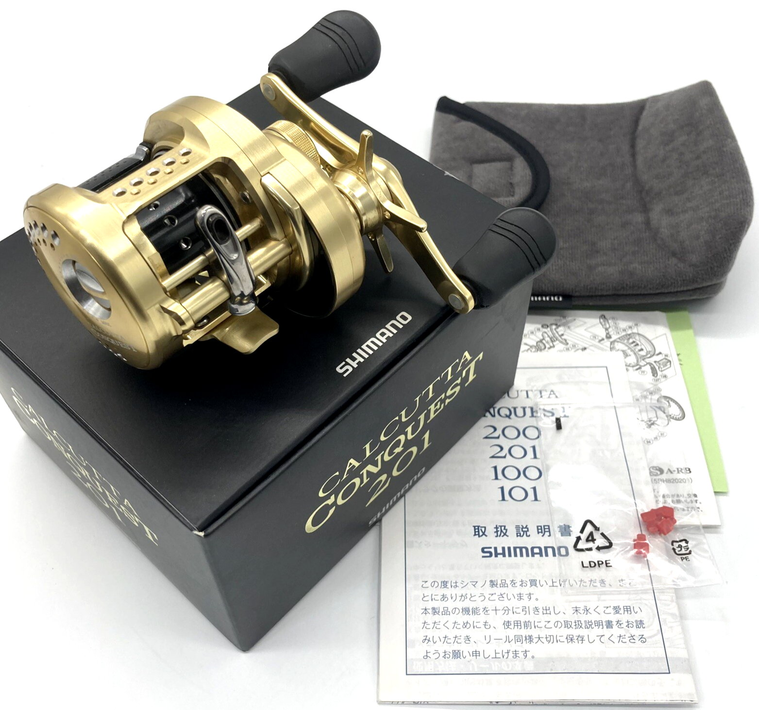 リール SHIMANO 14CALCUTTA CONQUEST 201 Shimano 14 CALCUTTA CONQUEST 201 Baitcasting Reel 