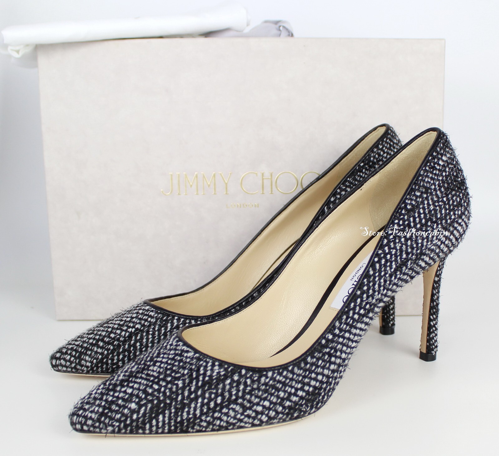 【関税&送料込】Jimmy Choo Romy 85 Auth Jimmy Choo ROMY 85 Crocodile Embossed Leather Heel