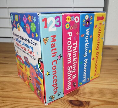 Kindergarten-In-A-Box   Gifted Learning   Flash Cards - Set 1   TestingMom.com