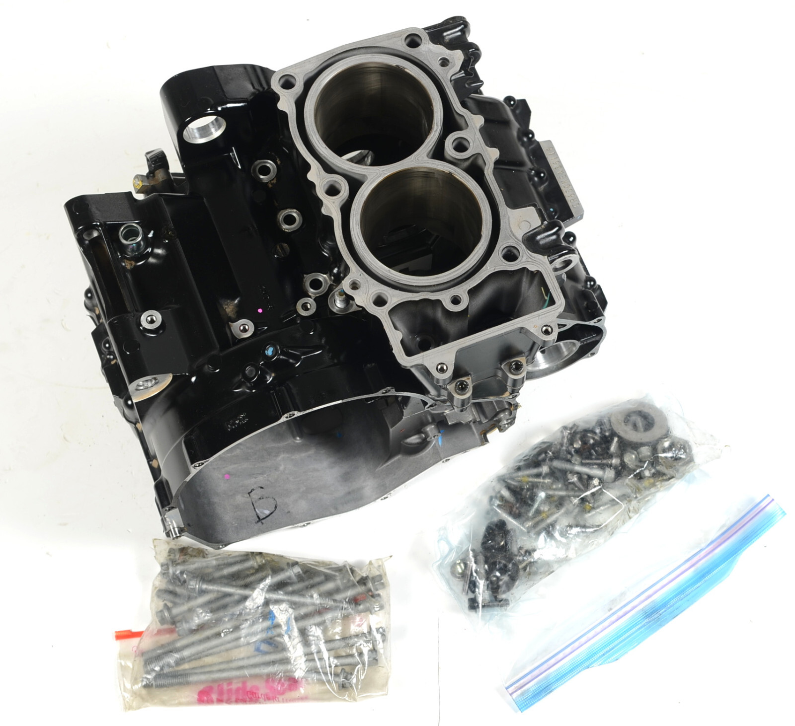 KAWASAKI NINJA EX 650 - 2021 ABS - ENGINE BLOCK CRANKCASE + KAWASAKI NINJA EX 650 - 2021 ABS - ENGINE BLOCK CRANKCASE +