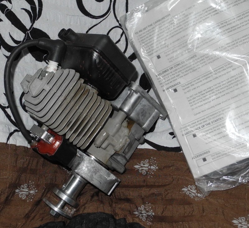 Use  Engine ( Quadra ) Ca 41ccm Benziner  Mit Federstarter  Wenig Benutzt