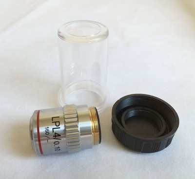 4X / 0.10 Plan Achromatic Microscope Objective Lens Long Work distance