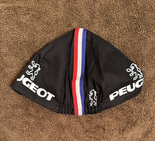 PEUGEOT Team Cycling Cap - Bike Hat - White or Black Free