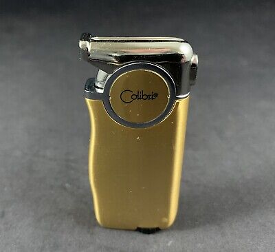 Vintage Colibri 8700 Butane Pocket Pipe Lighter