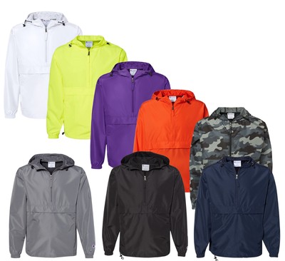 

Мужская складная куртка Champion с капюшоном на молнии 1/4 — CO200 — новинка, Packable 1/4 Jacket