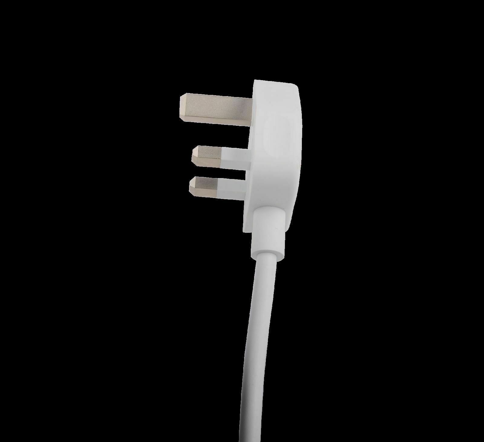 3Pin UK Power Adapter Extension cable lead For Apple MacBook Air mac