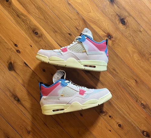 Size 12 - Jordan 4 Retro x Union LA Mid Guava Ice (Use Code
