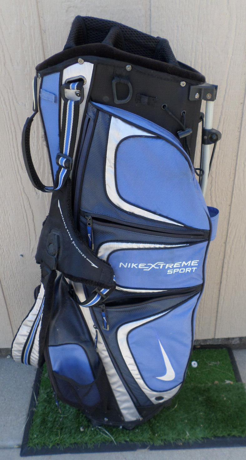 Nike Xtreme Sport Shades of Blue Stand Golf Bag 8 Dividers