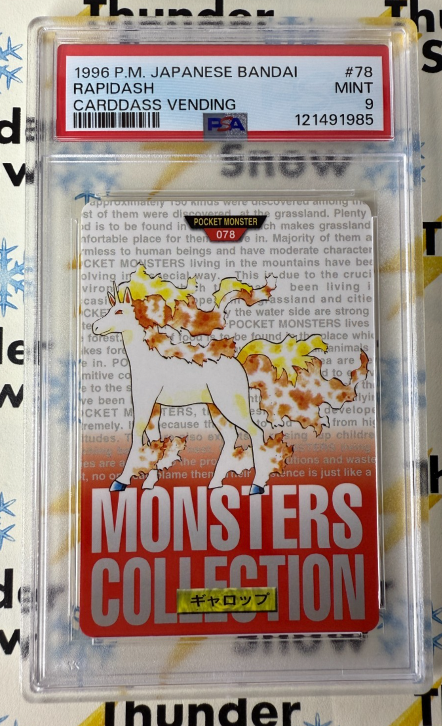 Rapidash PSA 9