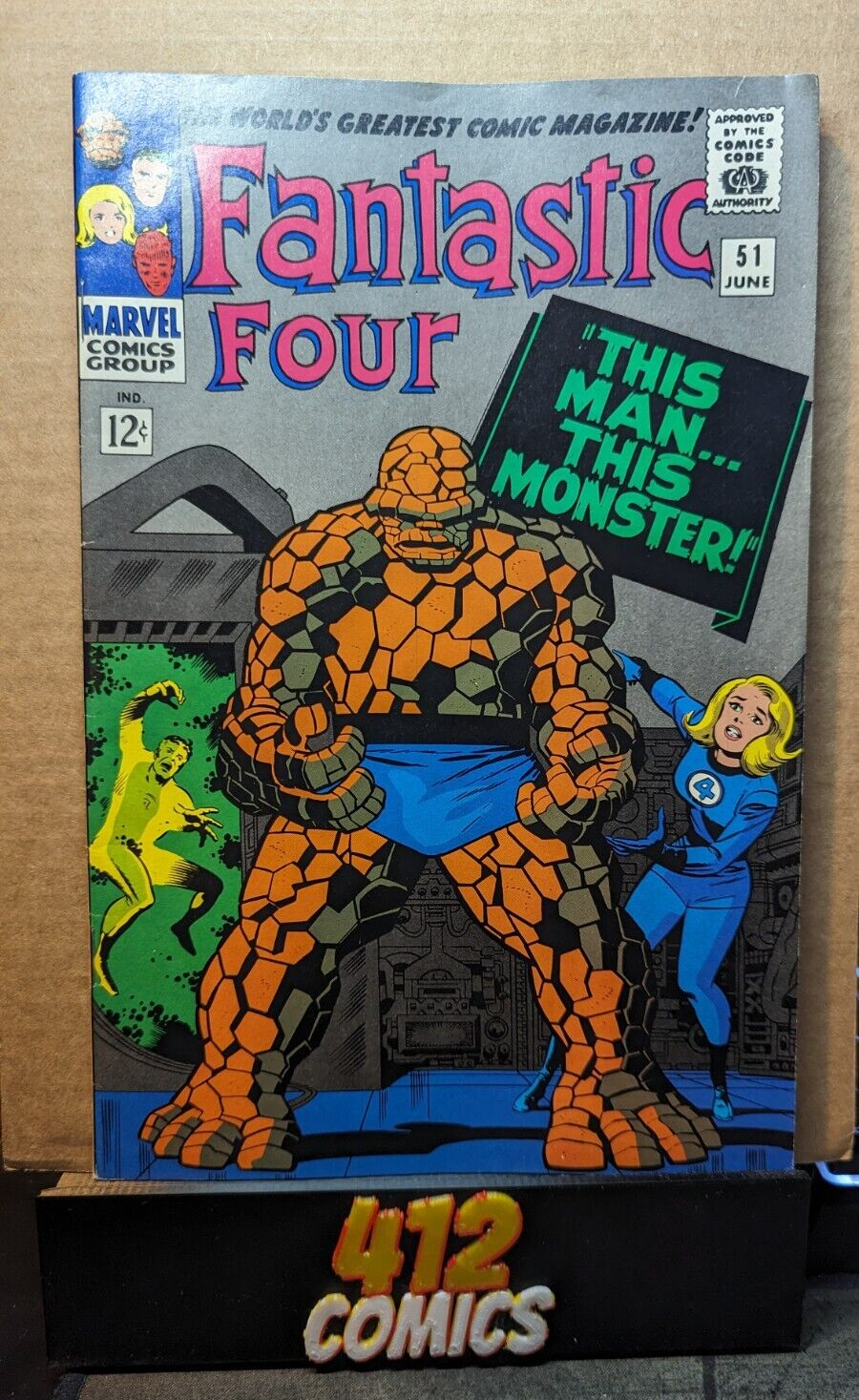 Fantastic Four Vol. 1 #51 (2nd) Marvel - JC Penney Reprint Fantastic Four Vol. 1 #51 (2nd) Marvel - JC Penney Reprint