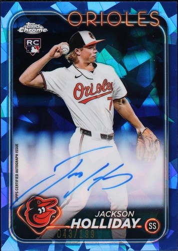 2024 Topps Chrome Update Series Sapphire Edition - Jackson Holliday #USA-JH