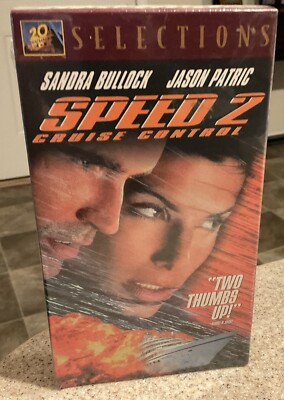 Speed 2 NEW Sealed VHS Tape 20th Century Fox Selections W/Watermark
