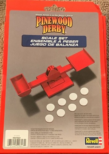 PINE CAR PINEWOOD DERBY SCALE SET RMXY9647