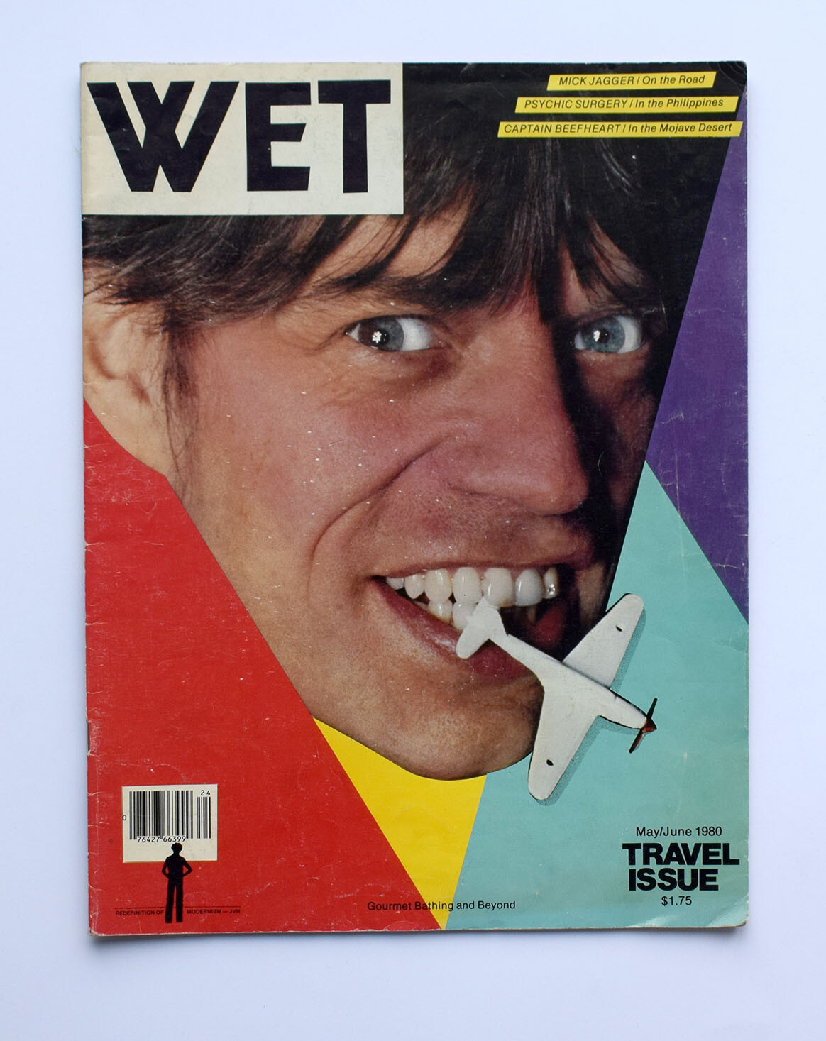 WET Magazine, Gourmet Bathing & Beyond #24. May/June 1980. Mick Jagger, Captain WET Magazine, Gourmet Bathing & Beyond #24. May/June 1980. Mick Jagger, Captain