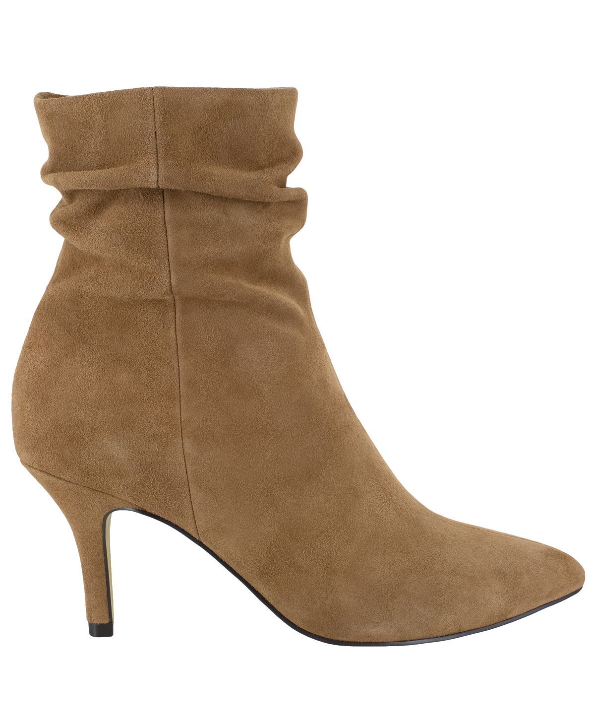 

Женские замшевые ботильоны Bella Vita Danielle Saddle, размер 6, широкие, новые, Коричневый