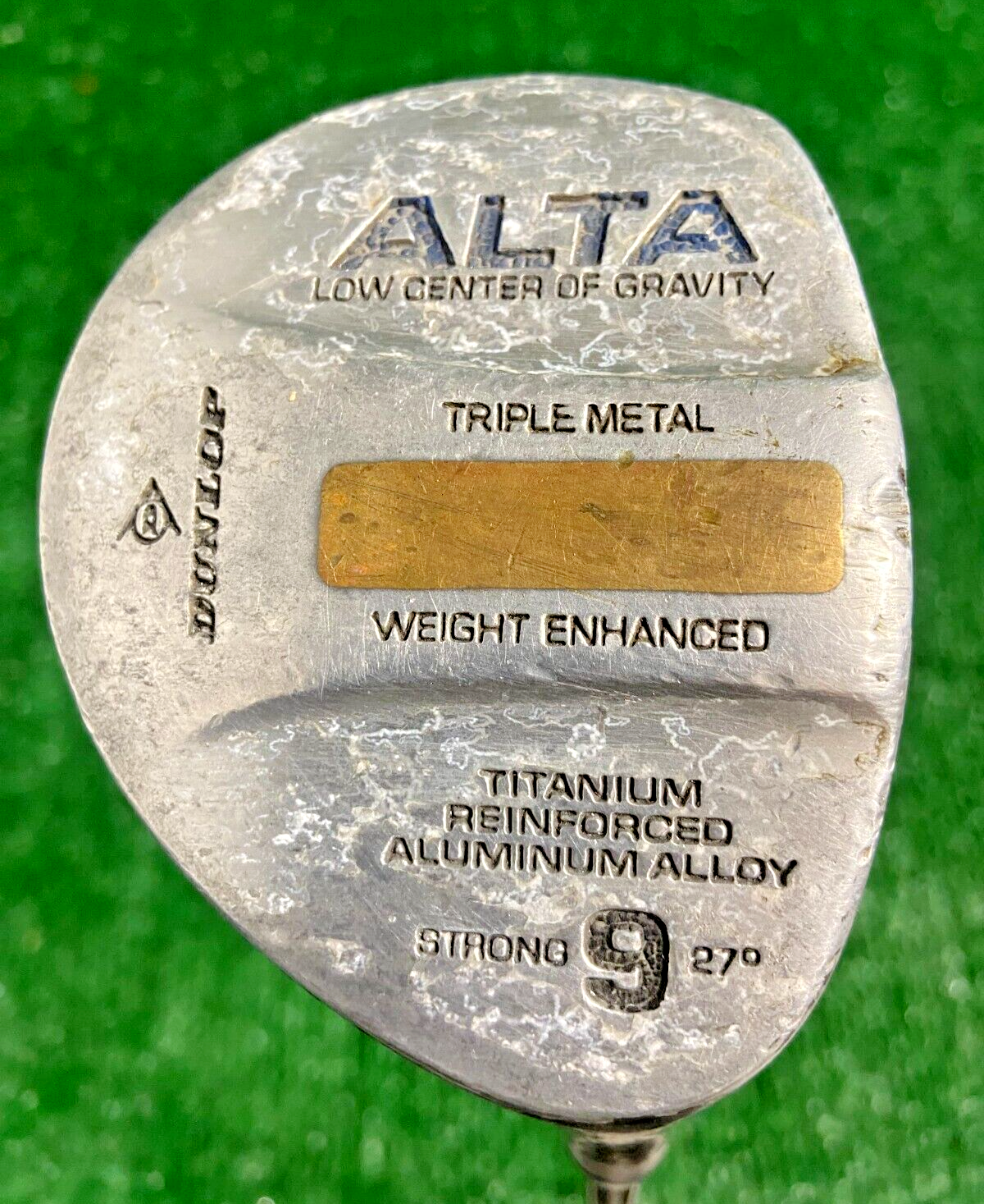 Dunlop ALTA Strong 9 Wood 27 Degrees LCG Ti Reinforced Alloy RH Regular Graphite