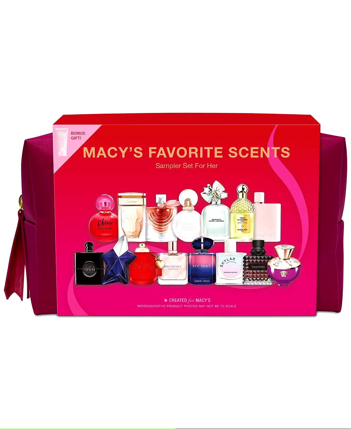 MACY'S FAVORITES SCENTS FRAGRANCE DISCOVERY SAMPLER SET FOR HER~15