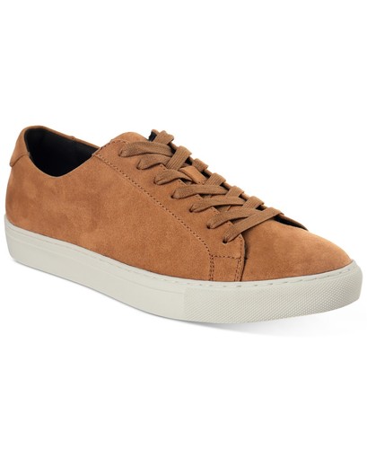 

Мужские замшевые кроссовки Alfani на шнуровке Greyson, США 11,5, Dark brown