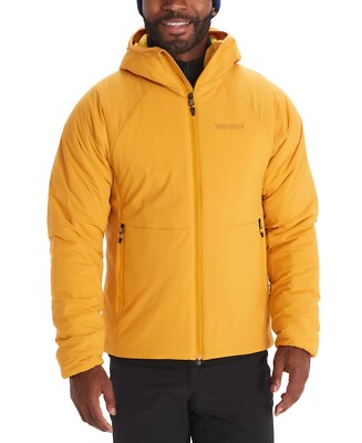 Marmot Men's Novus Hoody Yellow Gold Size XL MSRP $220