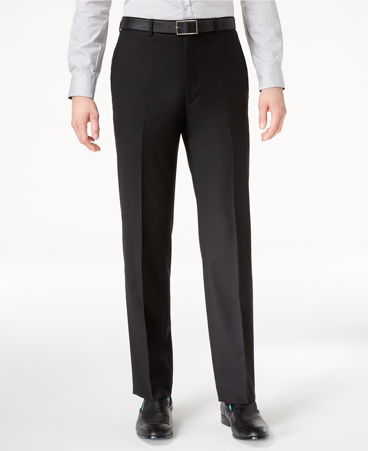 CALVIN KLEIN Men's Black Modern Fit Pants Sz 36 New! 135695