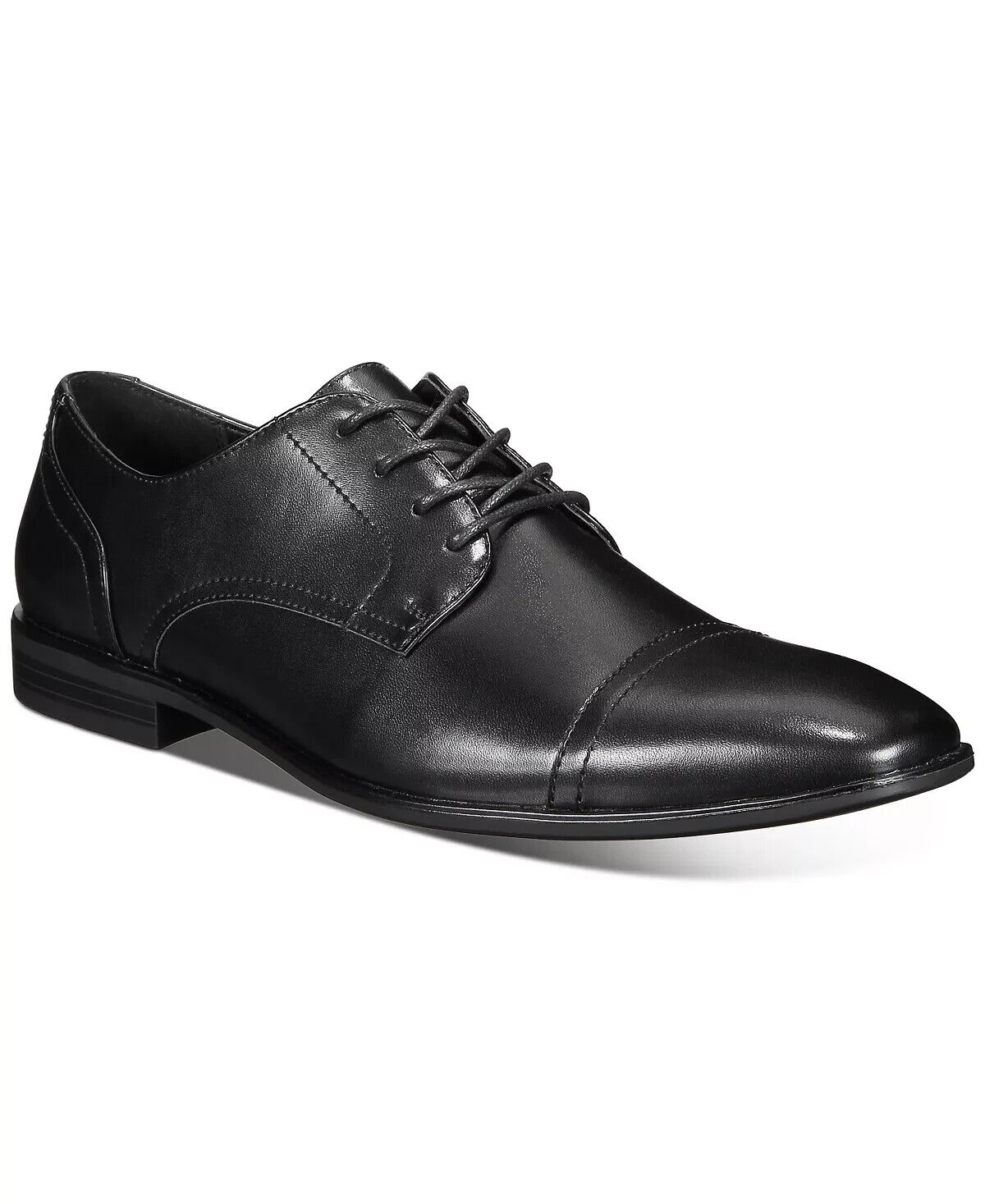 Alfani Men's Quincy Cap-Toe Lace-Up Shoes Color Black Size Alfani Men's Quincy Cap-Toe Lace-Up Shoes Color Black Size