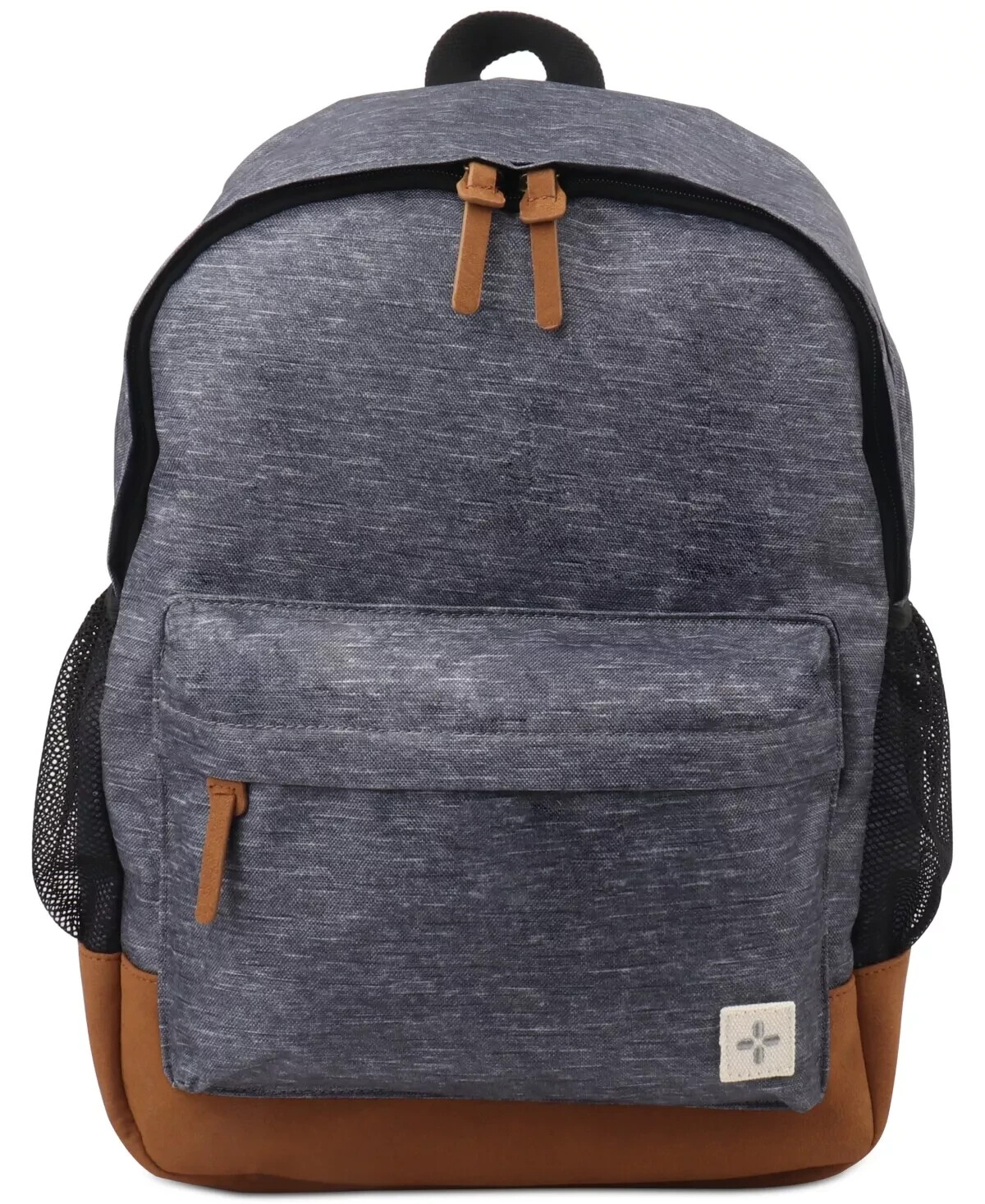 Backpack Book Bag Gray Sun Stone Heather Gray School Laptop