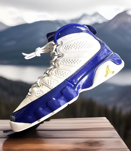 Air Jordan 9 ホワイト/ネイビー AIR JORDAN 9 IX RETRO HI BASKETBALL SNEAKERS WHITE/PEARL