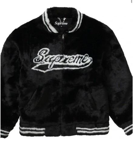 Supreme Faux Fur Varsitwy jacket sizeＬ s-l500.jpg
