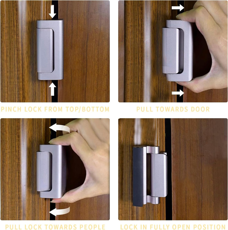 Door Locks for Entry Door, Home Security Childproof Reinforcement Lock for Bedro