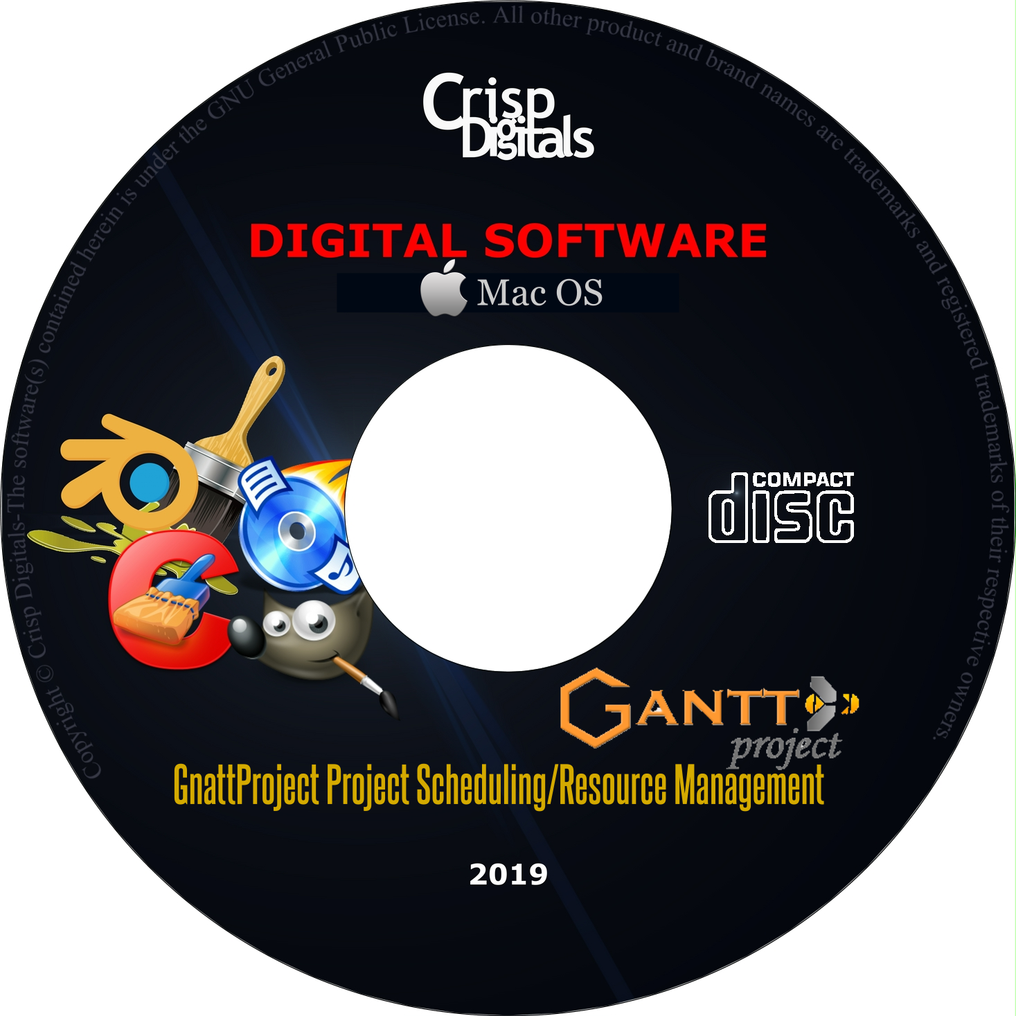 NEW GnattProject Project Scheduling/Resource Management Software Windows & MacOS