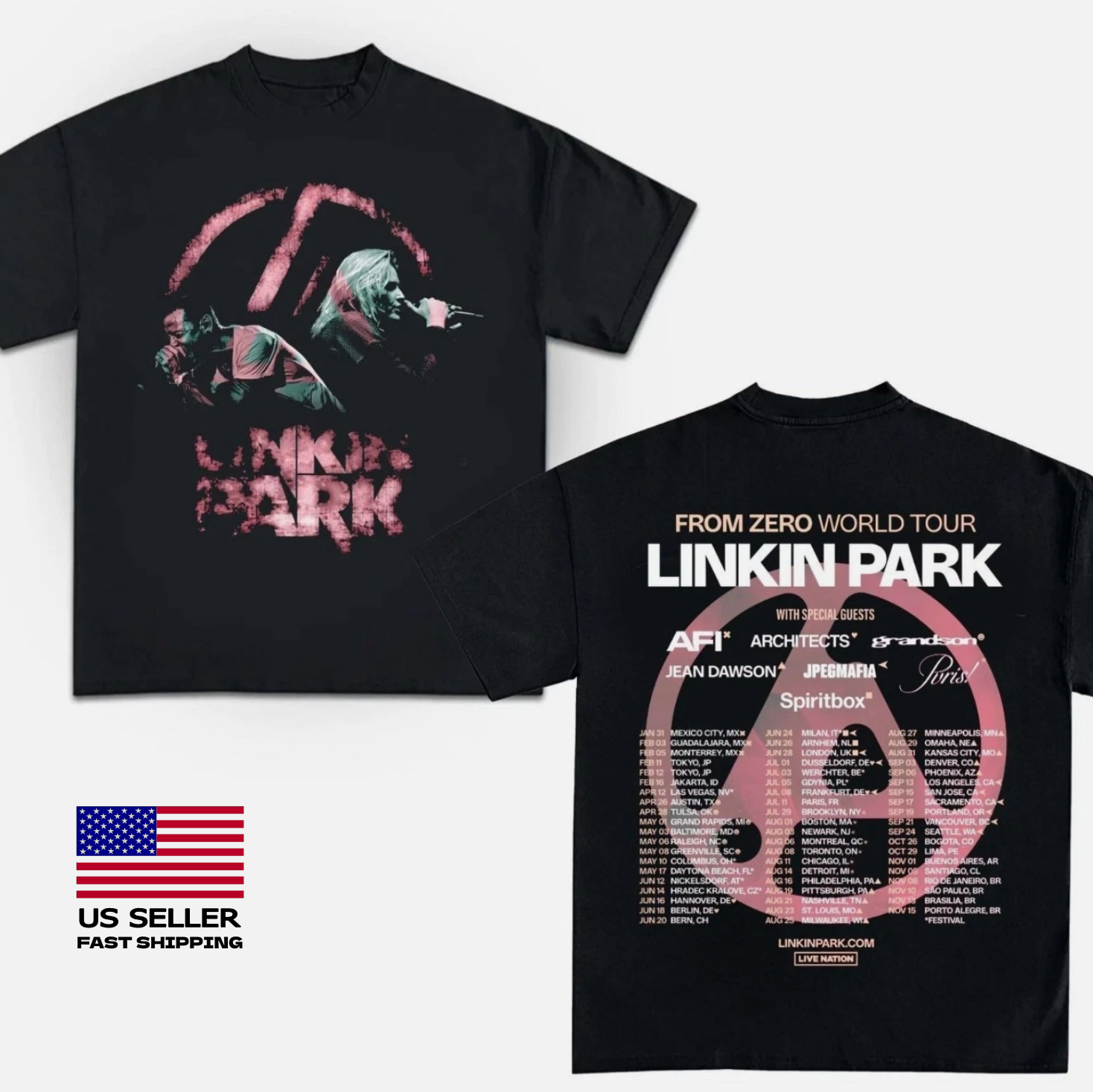 Sale Linkin Park From Zero World Tour 2025 Shirt, Linkin