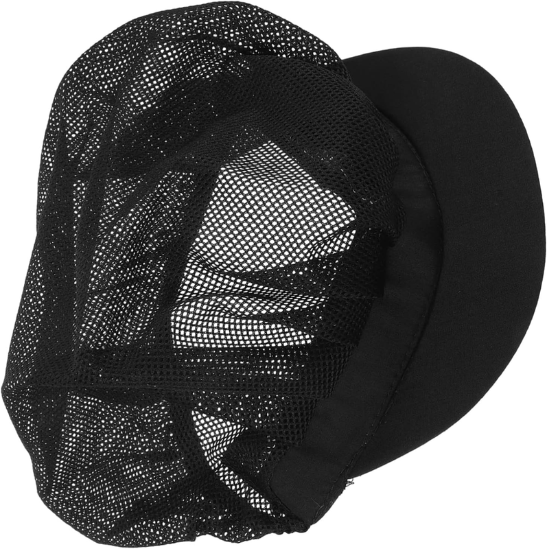 Adjustable Breathable Mesh Chef Hat Cooking Cap for Men Women Kitchen Hair Net S
